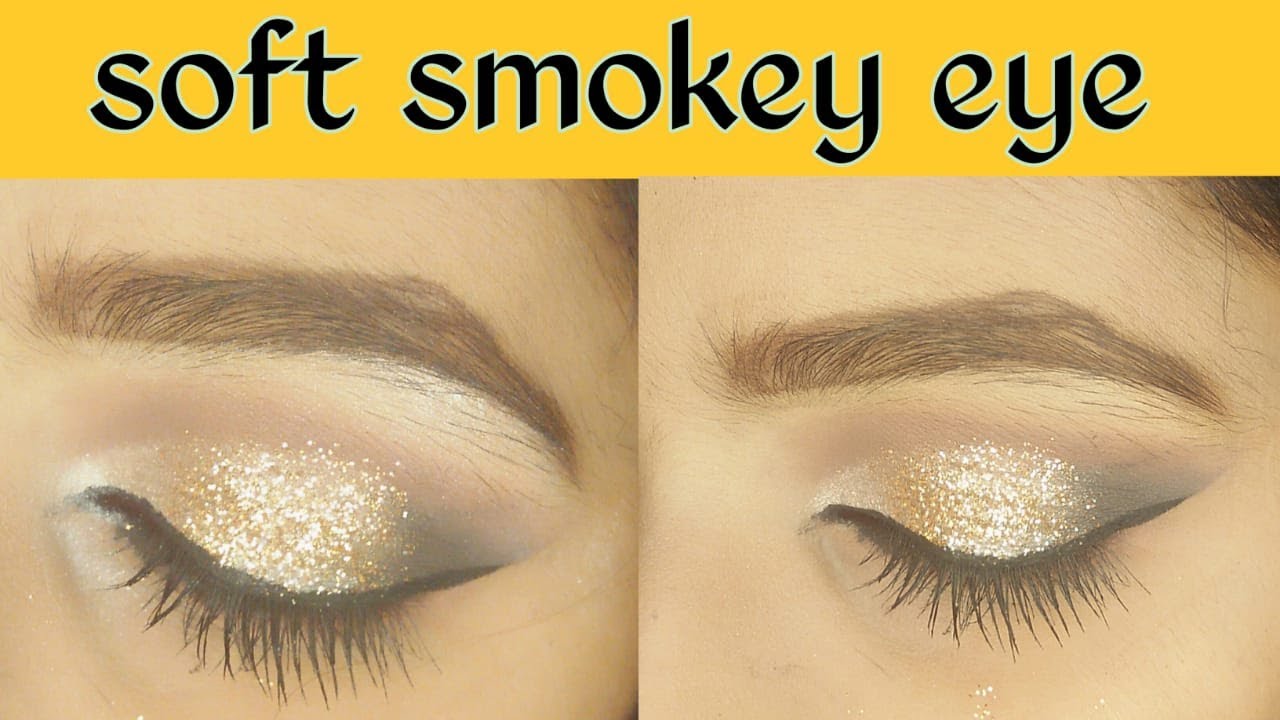 soft smokey eye makeup smokey glitter eye makeup eye makeup glitter