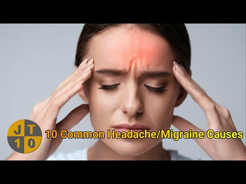 10 Common Headache And Migraine Causes/Triggers