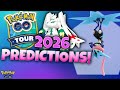 POKÉMON GO TOUR 2026 PREDICTIONS AND DATES!!  Mega Kalos Starters Coming??