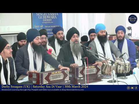 Bhai Jagjit Singh New York | Derby Smagam | Saturday Asa Di Var 30 Mar 2024 | Shabad Gurbani Keertan