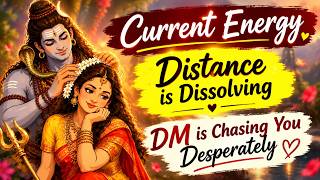 Twin Flame Current Energy🔥 Distance is Dissolving 💥DM Is chasing You desperately 🔱🪬🌈