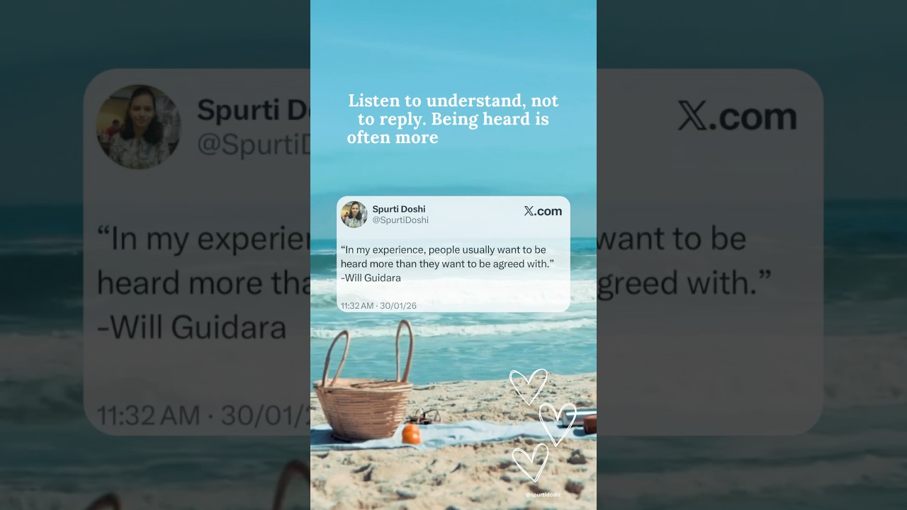 Listen Before Responding. Check the explanation⬇️ #friday #listen #motivation #quotes #haveaniceday