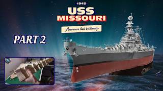 Occre USS Missouri 1:200 Part 2 - Erste Arbeiten an Rumpf und Aufbauten
