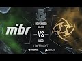 #SIXMAJOR | MIBR vs NIP | SEMIFINAL LOWER | Rainbow Six Siege