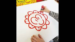 How To Doodle A Happy Flower In 30 Seconds! | Mr Doodle