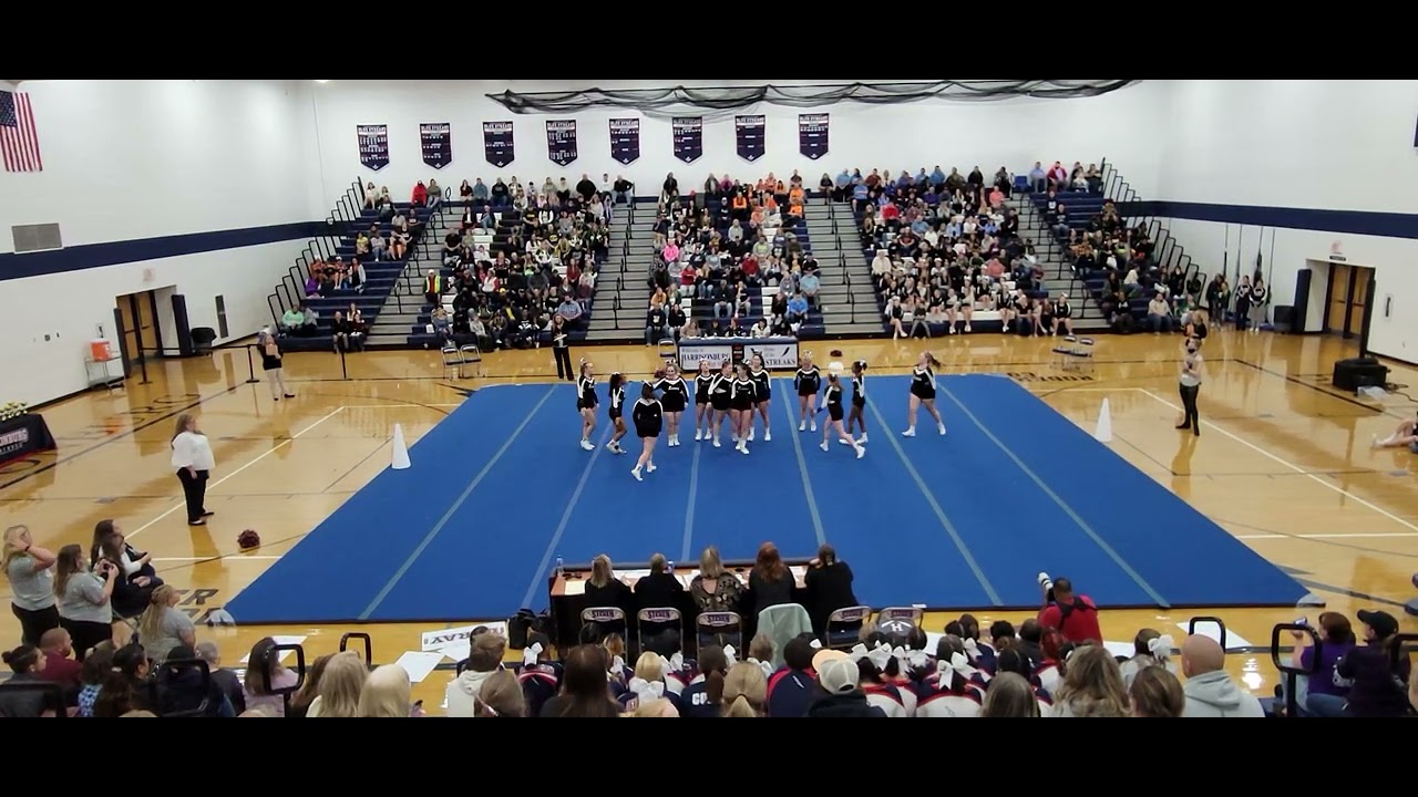 Luray High School at Harrisonburg Blue Streak Cheerleading Invitational
