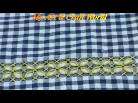 Chicken Scratch Embroidery (Hand Embroidery Work) - 57 