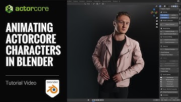 Infuse 3D Characters with Mocap Animation from ActorCore 3D Store in Blender | ActorCore Tutorial