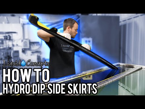 HOW TO HYDRO DIP SIDE SKIRTS | Liquid Concepts | Weekly Tips and Tricks