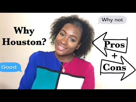 PROS AND CONS OF LIVING IN HOUSTON TEXAS or MOVING TO HOUSTON! - YouTube