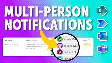 How to Handle Multi-Person SharePoint Item Notifications in Outlook and MS Teams with Power Automate