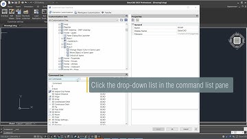 GstarCAD 2023:   CUI Editor