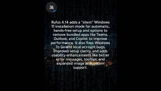 Rufus update adds new Windows 11 install method, boosts PC performance