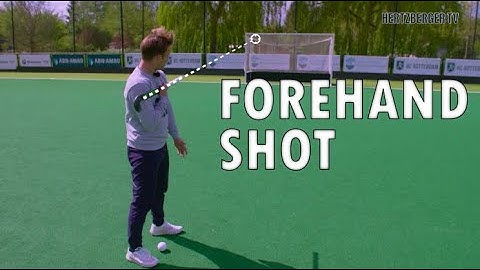 Forehand Shot By Hertzberger TV | Field Hockey tutorial