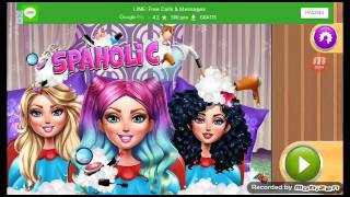 Hair Nail and make up spaholic {game salon salonan} screenshot 1