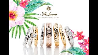 【ハワイアンジュエリー結婚指輪】 Makana～マカナ～