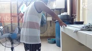 linis ng electric fun w/ tebs TV