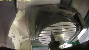 5 axis milling  DMU 80 p machining