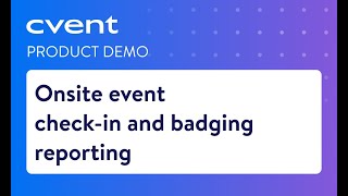 Onsite event reporting
