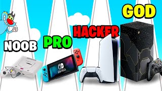 NOOB vs PRO vs HACKER | In Console Evolution | With Oggy And Jack | Rock Indian Gamer | screenshot 5