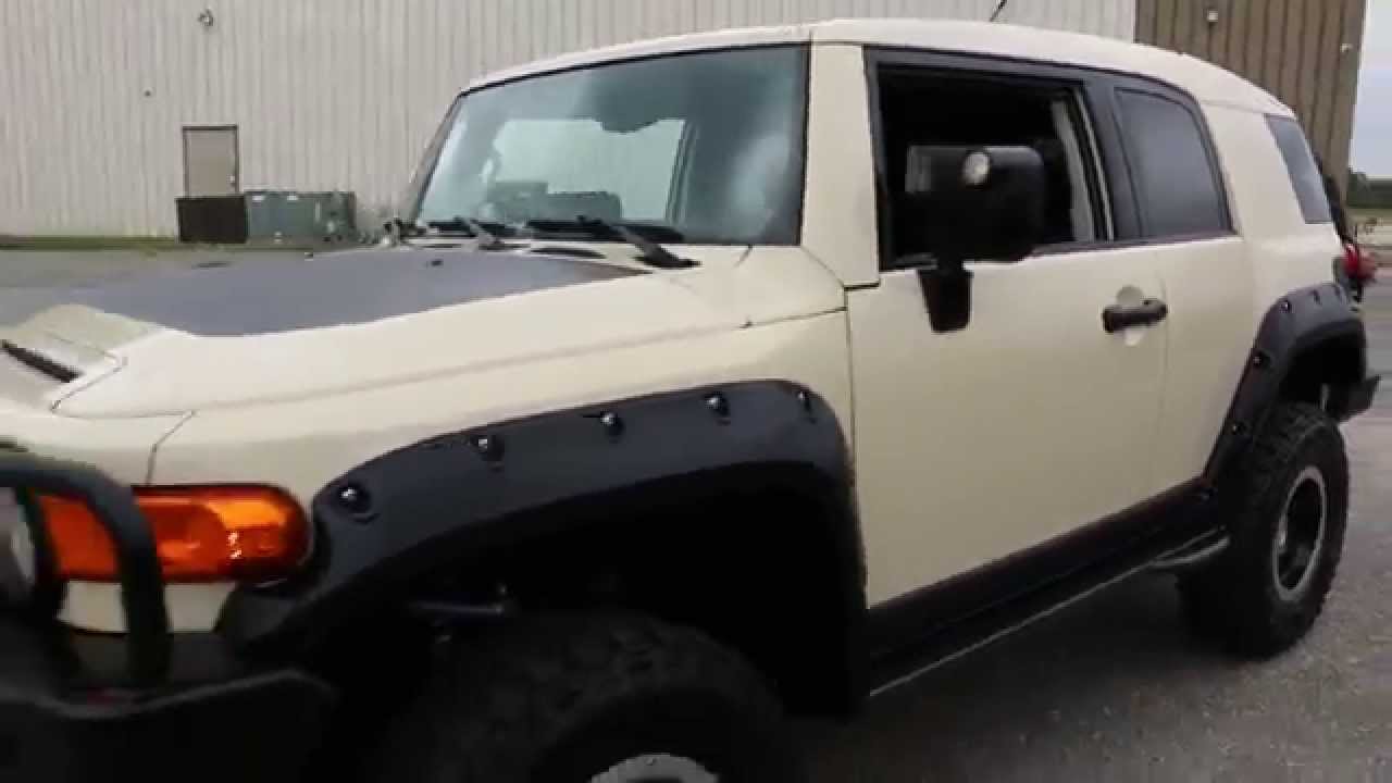 Sold Lifted 2010 Toyota Fj Cruiser Trail Teams For Sale Loaded W