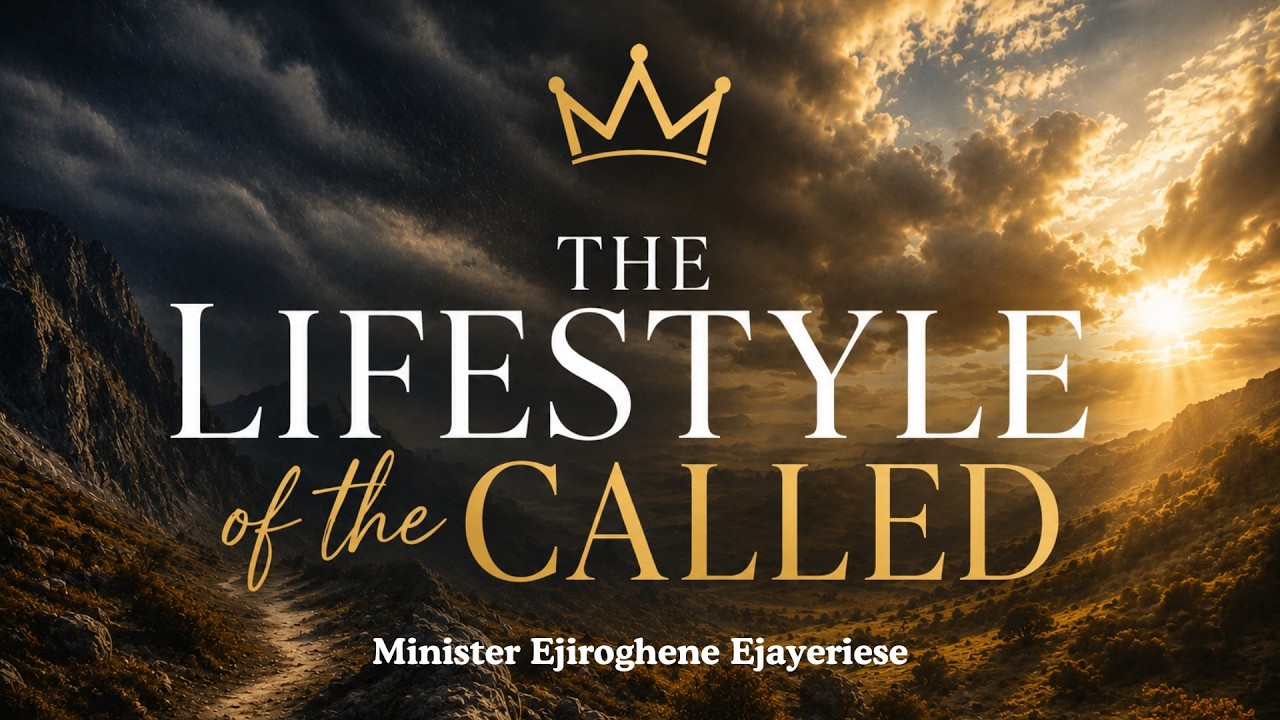 The Lifestyle of the Called // Minister Ejiroghene Ejayeriese // Sunday Sermon