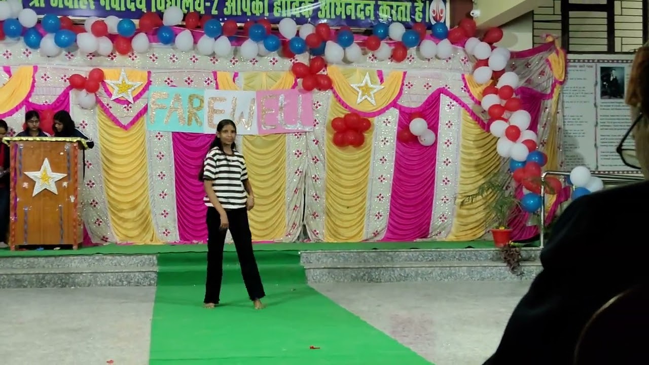 🌼 farewell day in jnv japla 