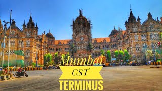 Mumbai Chatrapati Shivaji Terminus inside & outside view || Masjid to Mumbai CST short Train Journey