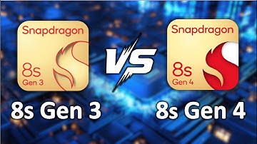 snapdragon 8s gen 4 vs snapdragon 8s gen 3
