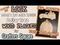 LOOK what I do with these Dollar Tree WOOD PLAQUES by Crafters Square | NEW EASY AMAZING TECHNIQUE!!