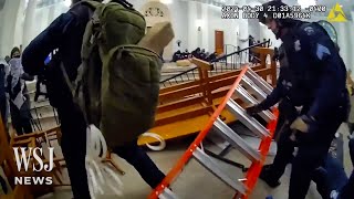 Watch: Body Camera Video Shows Police Entering Occupied Columbia Building | WSJ News