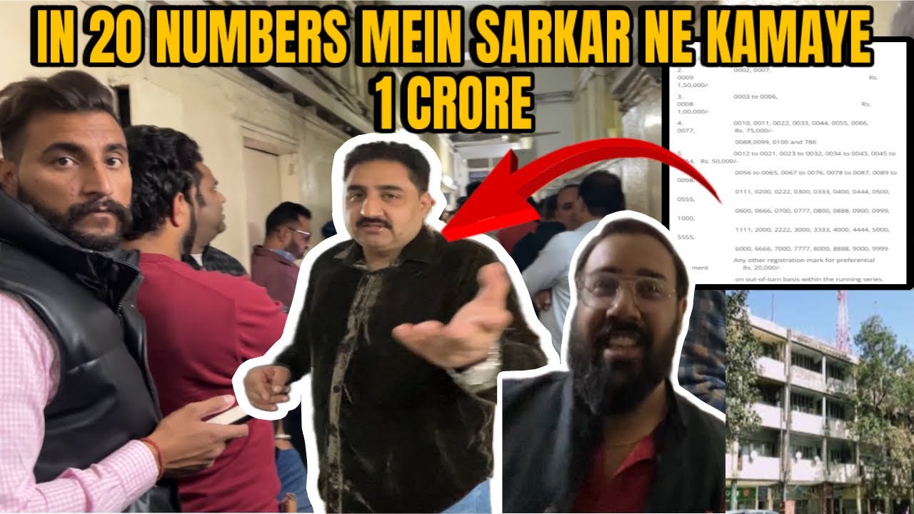 Iss Bidding Ne VIP Numbers Ke Saare Record Tod Diye VIP Fancy Number iss-bidding-ne-vip-numbers-ke-saare-record-tod-diye-vip-fancy-number