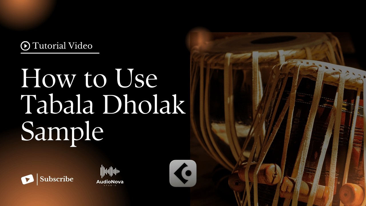 How to Use Tabla & Dholak Samples in Cubase I तबला र ढोलक स्याम्पल प्रयोग गर्ने सजिलो तरिका