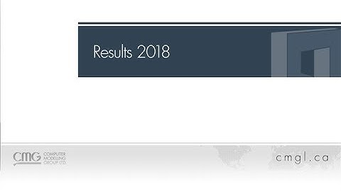 CMG Results: How-to Video