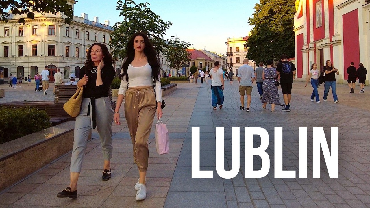 Lublin's Krakowskie Przedmiescie & Litewski Square - Walking Tour - Spacer - Polska - Poland