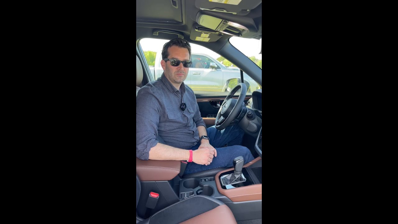 Check out the size of the center console in the redesigned 2025 