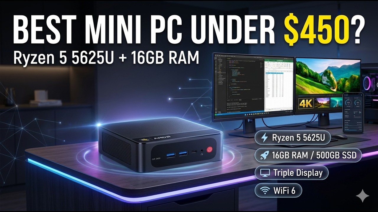 Best Mini PC Under $450? Beelink SER5 Pro Review - YouTube