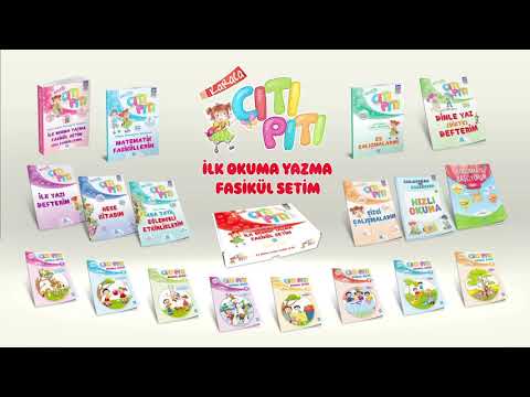 KARACA Citi Piti Fasikül Set - Harf (Ses) Videolarını Karekodları Okutarak İzleme