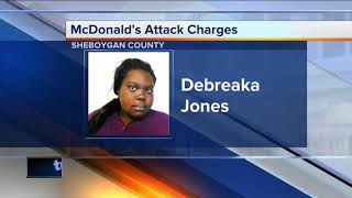 Suspect charged for attacking McDonald's employee