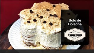 Easy Traditional Portuguese Biscuit Cake (Bolo de Bolacha) | YumYum