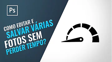 Como selecionar todas as imagens no Photoshop?