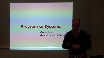 Benoît Chesnau talking Erlang OTP