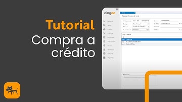 Cómo registrar compra a crédito  - Dingoo Tutorial