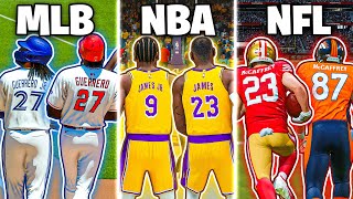 I Scored With Father-Son Duos In EVERY Sport!