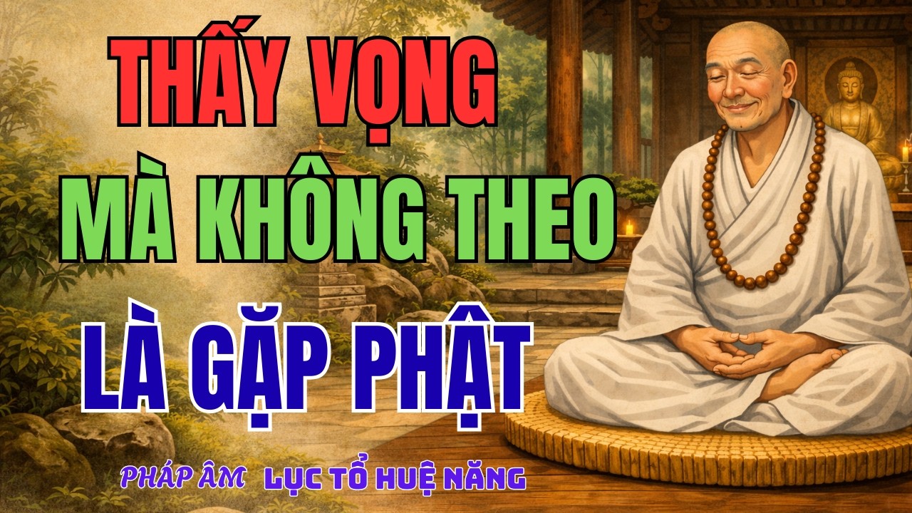 Ngộ Tâm Là Gặp Phật | Thấy Vọng Không Theo Để Sống An Nhiên – Lục Tổ Huệ Năng