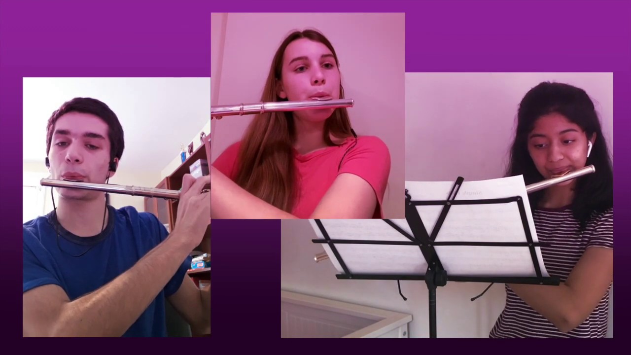 SIMPLE GIFTS Flute Trio YouTube