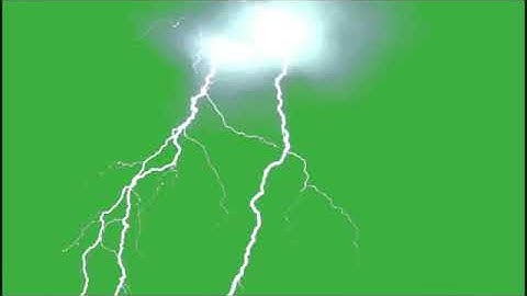 Bijli effect green screen chroma key
