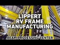 LIPPERT RV FRAME Manufacturing Tour.  Part 1: Beam Processing Center