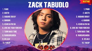 Zack Tabudlo The Best OPM Songs Playlist 2024 ~ Greatest Hits Full Album Collection