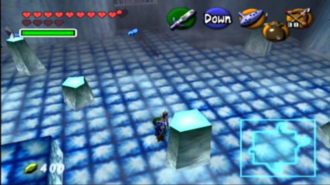 Let's Play Zelda Ocarina of Time Part 36 Icy Winds Blow YouTube
